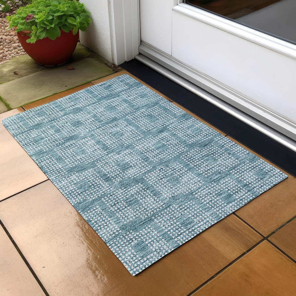 addison chantille acn890 teal rug
