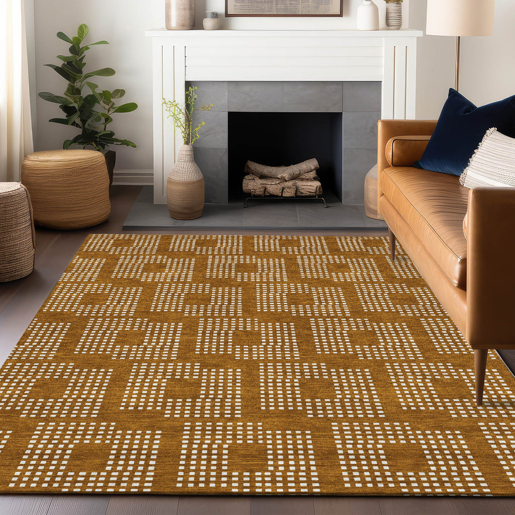 addison chantille acn890 terracotta rug