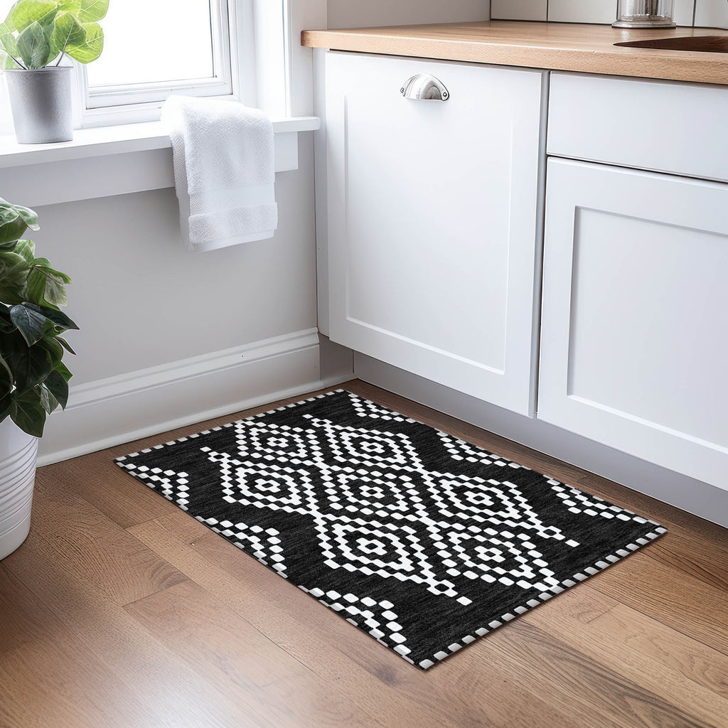 addison chantille acn891 black rug