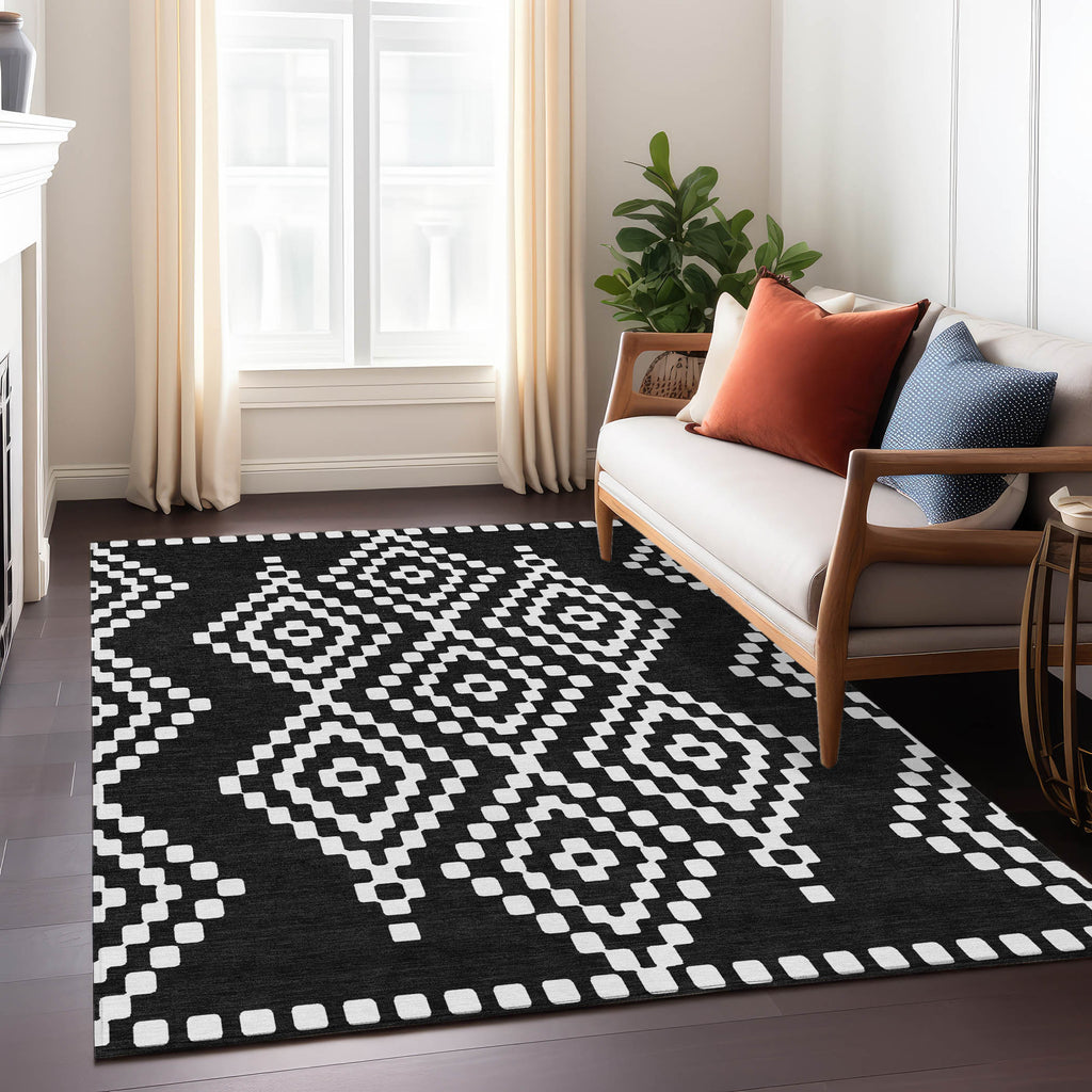 addison chantille acn891 black rug