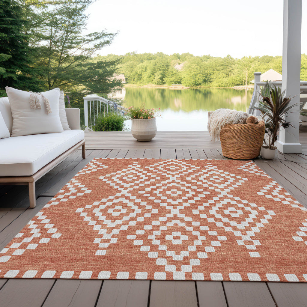addison chantille acn891 salmon rug