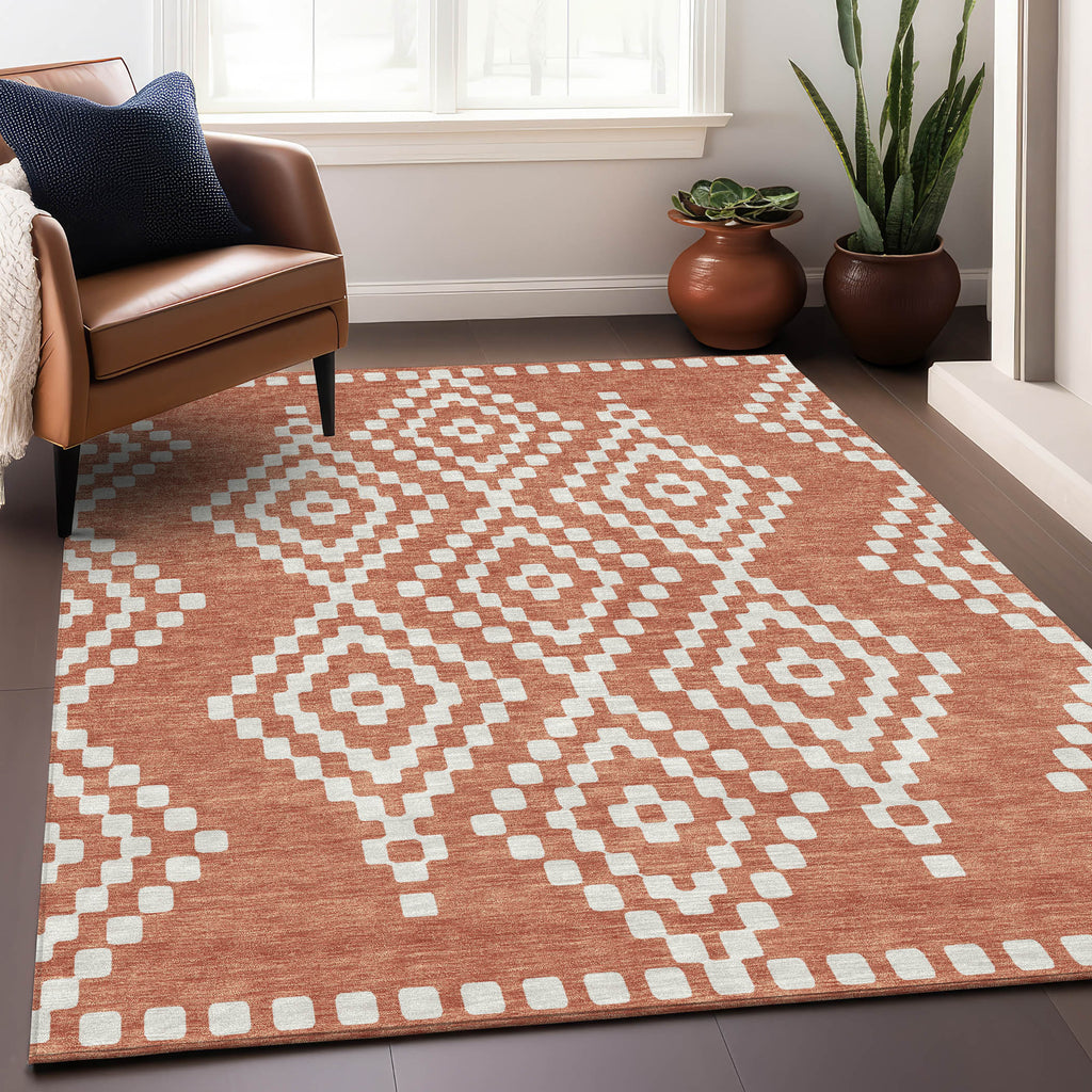 addison chantille acn891 salmon rug