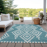addison chantille acn891 teal rug