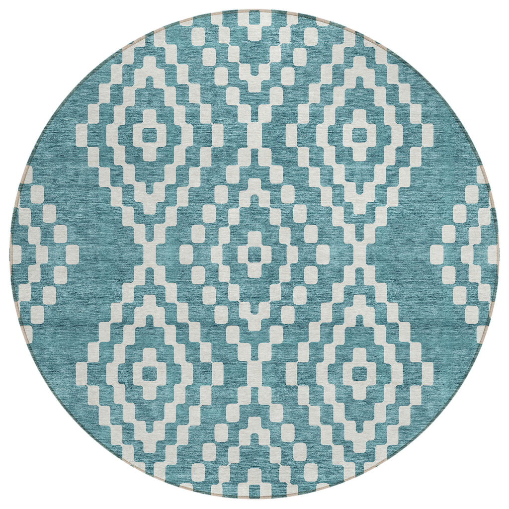 addison chantille acn891 teal rug