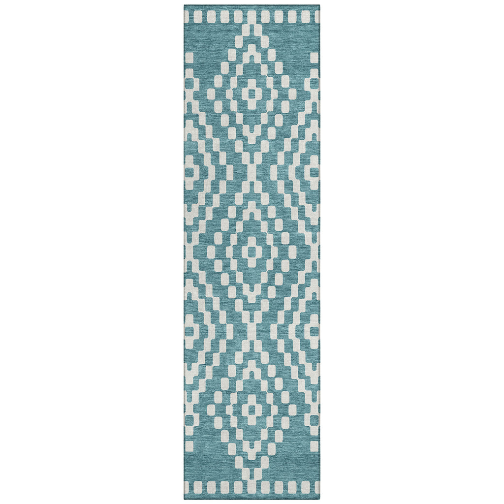 addison chantille acn891 teal rug
