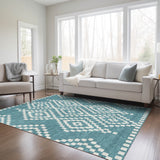 addison chantille acn891 teal rug