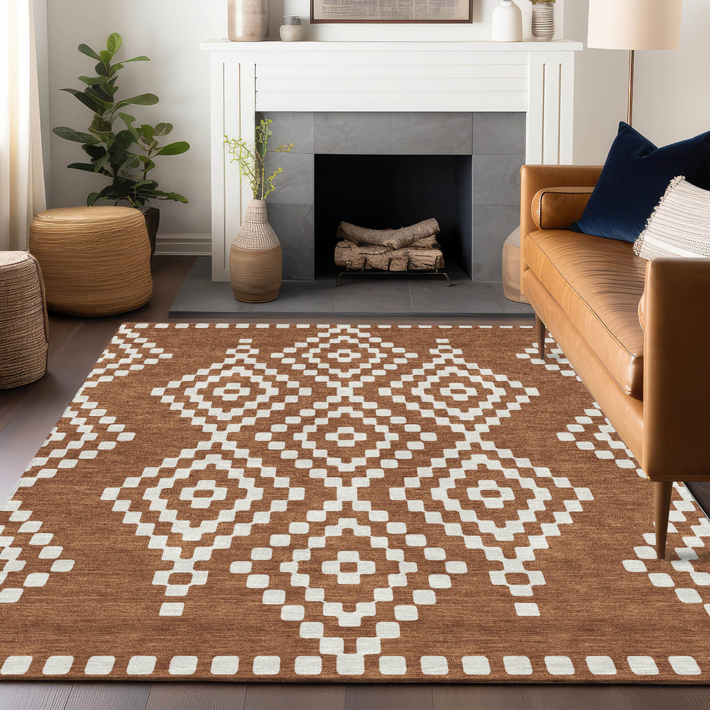 addison chantille acn891 terracotta rug