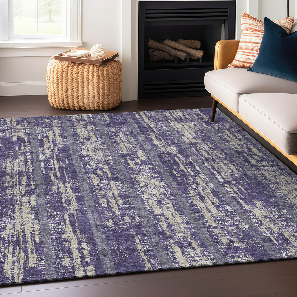 addison chantille acn892 purple rug