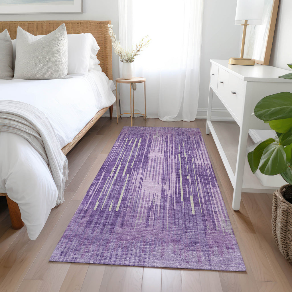 addison chantille acn893 purple rug