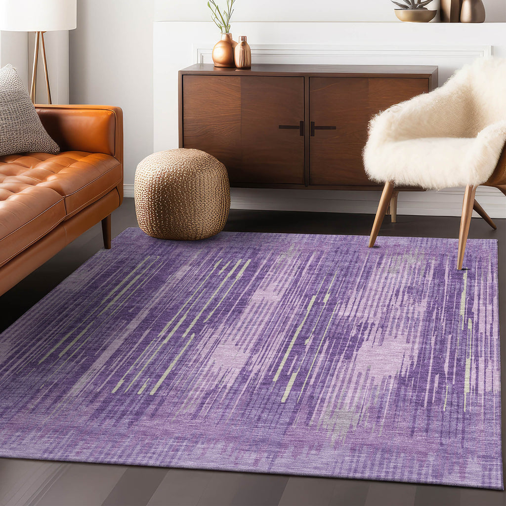 addison chantille acn893 purple rug