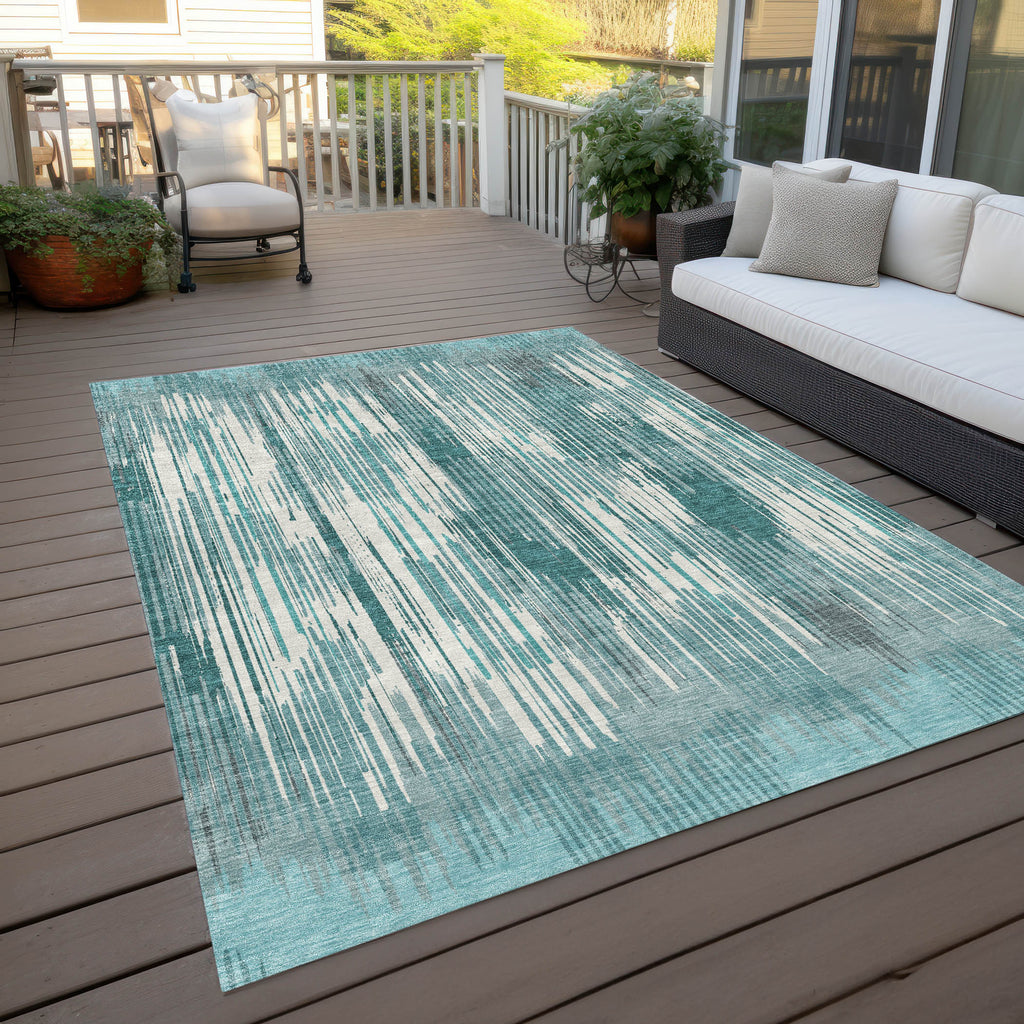addison chantille acn893 teal rug