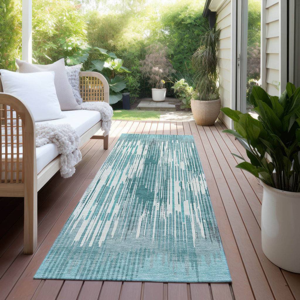 addison chantille acn893 teal rug