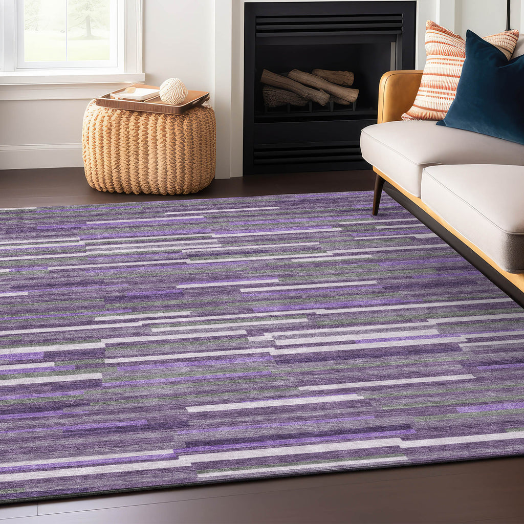 addison chantille acn894 purple rug