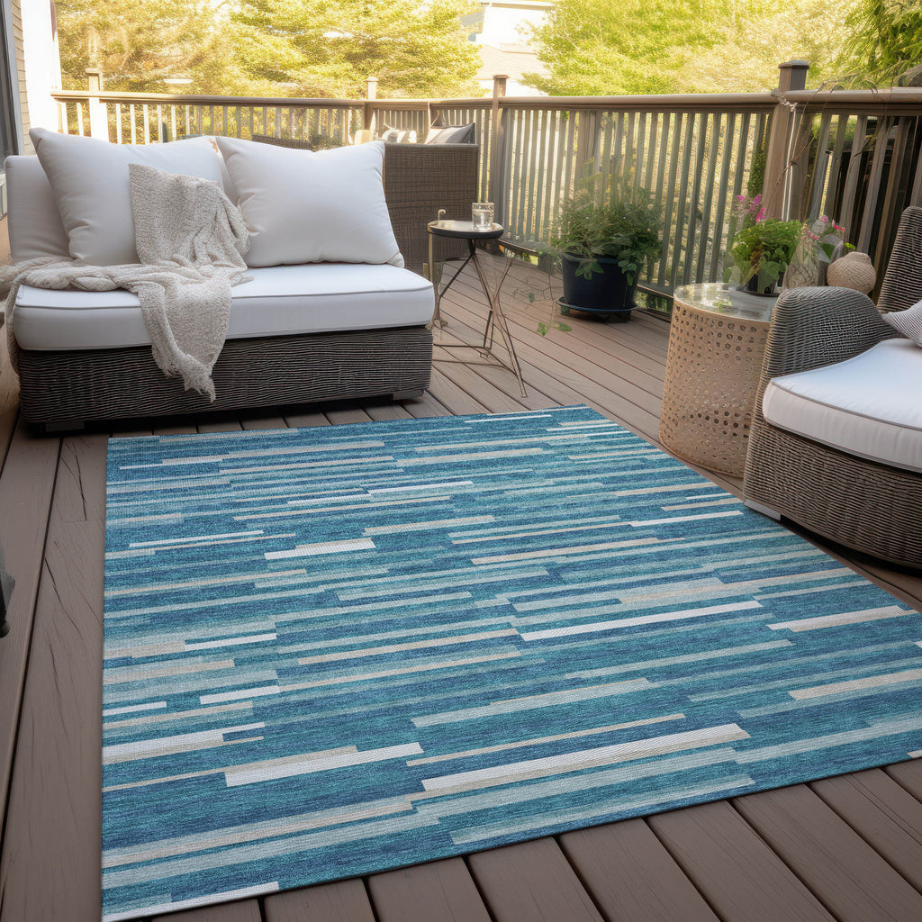 addison chantille acn894 teal rug