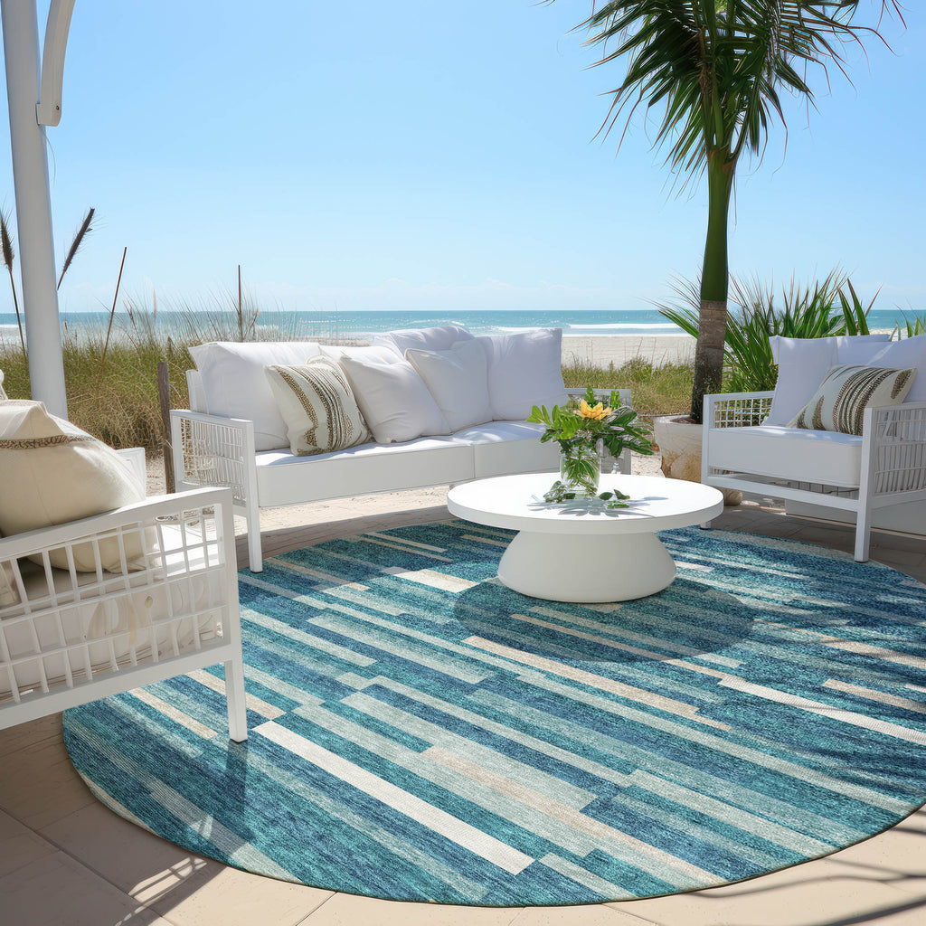 addison chantille acn894 teal rug