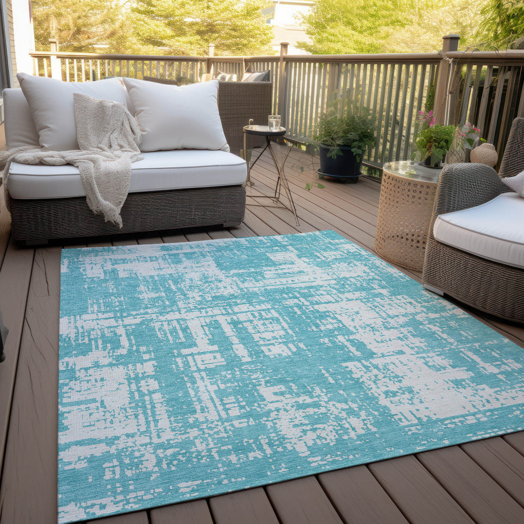addison chantille acn895 aqua rug