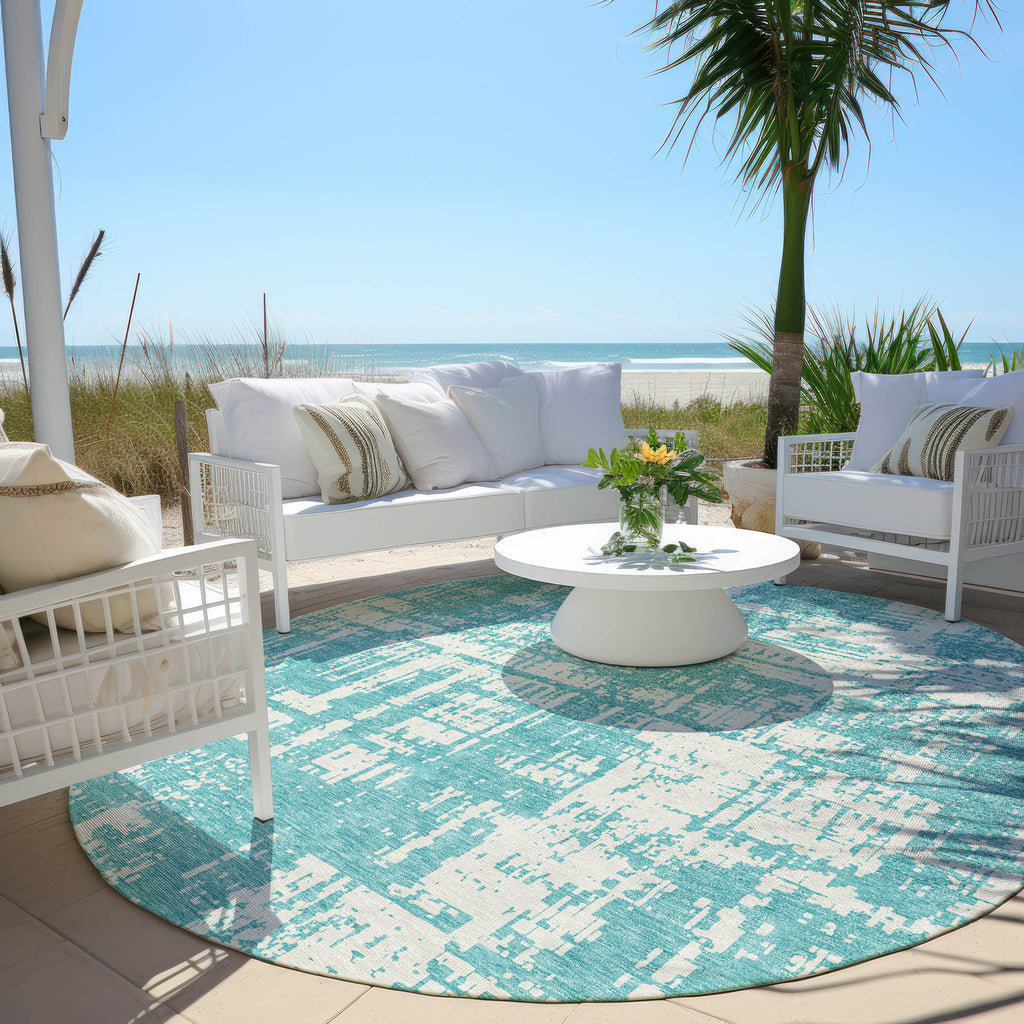 addison chantille acn895 aqua rug