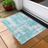addison chantille acn895 aqua rug