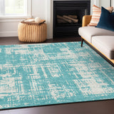 addison chantille acn895 aqua rug