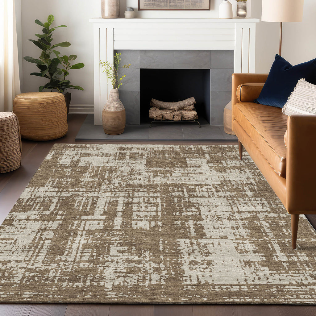 addison chantille acn895 brown rug