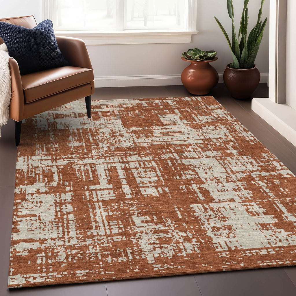 addison chantille acn895 paprika rug