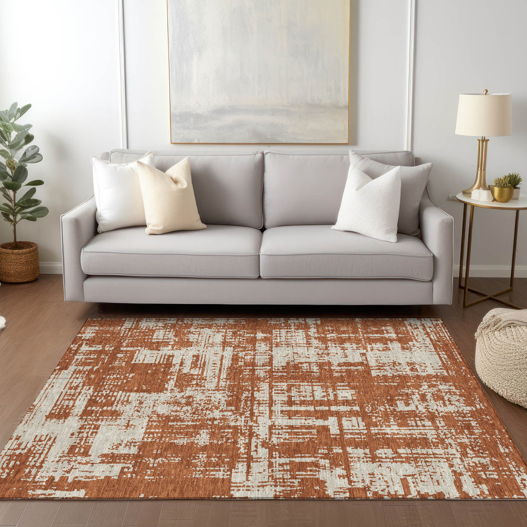 addison chantille acn895 paprika rug
