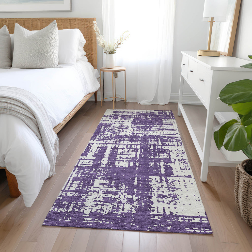 addison chantille acn895 purple rug