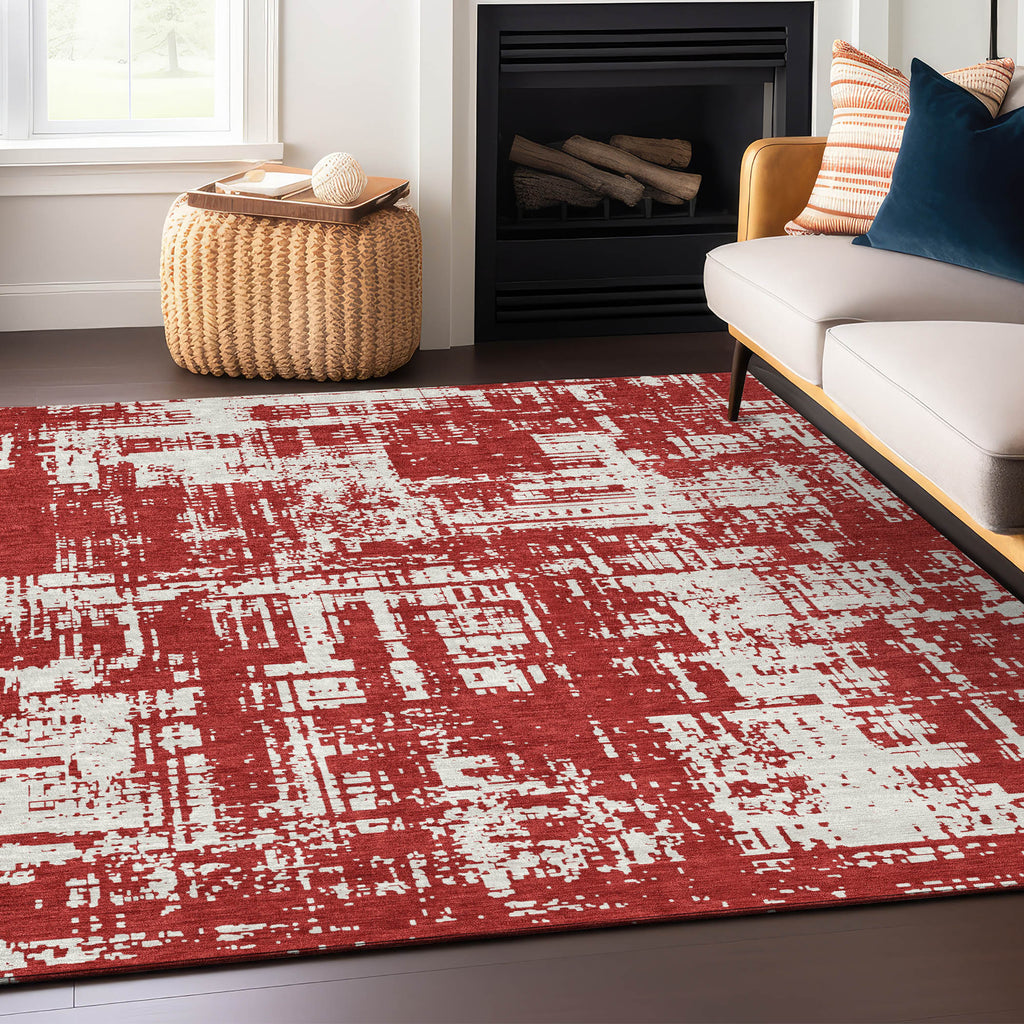addison chantille acn895 red rug