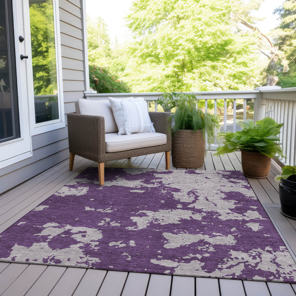 addison chantille acn897 purple rug