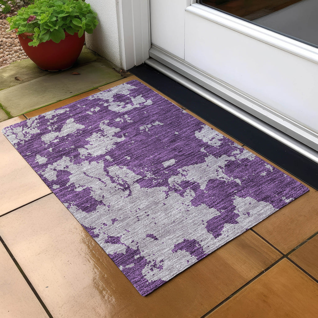 addison chantille acn897 purple rug