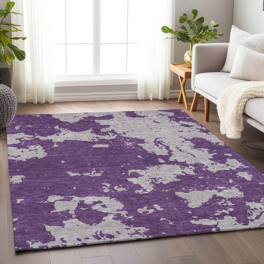 addison chantille acn897 purple rug