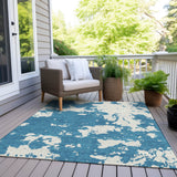 addison chantille acn897 teal rug