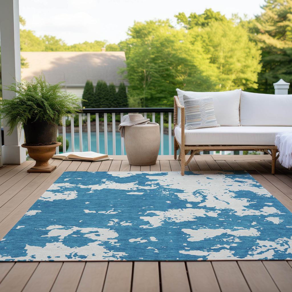 addison chantille acn897 teal rug