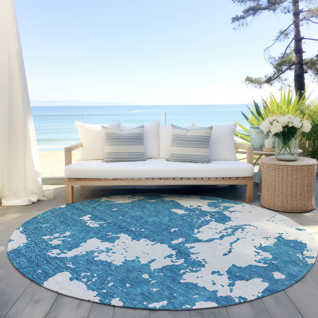 addison chantille acn897 teal rug