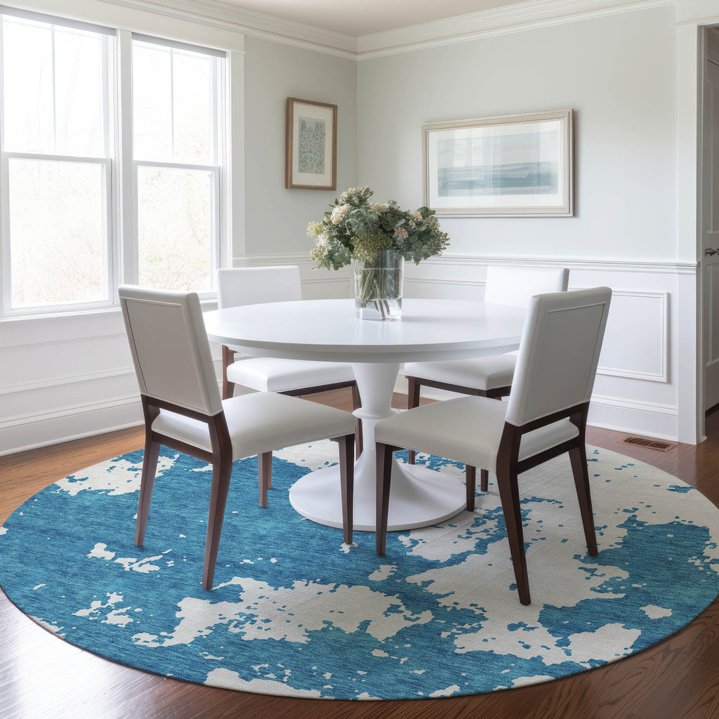 addison chantille acn897 teal rug