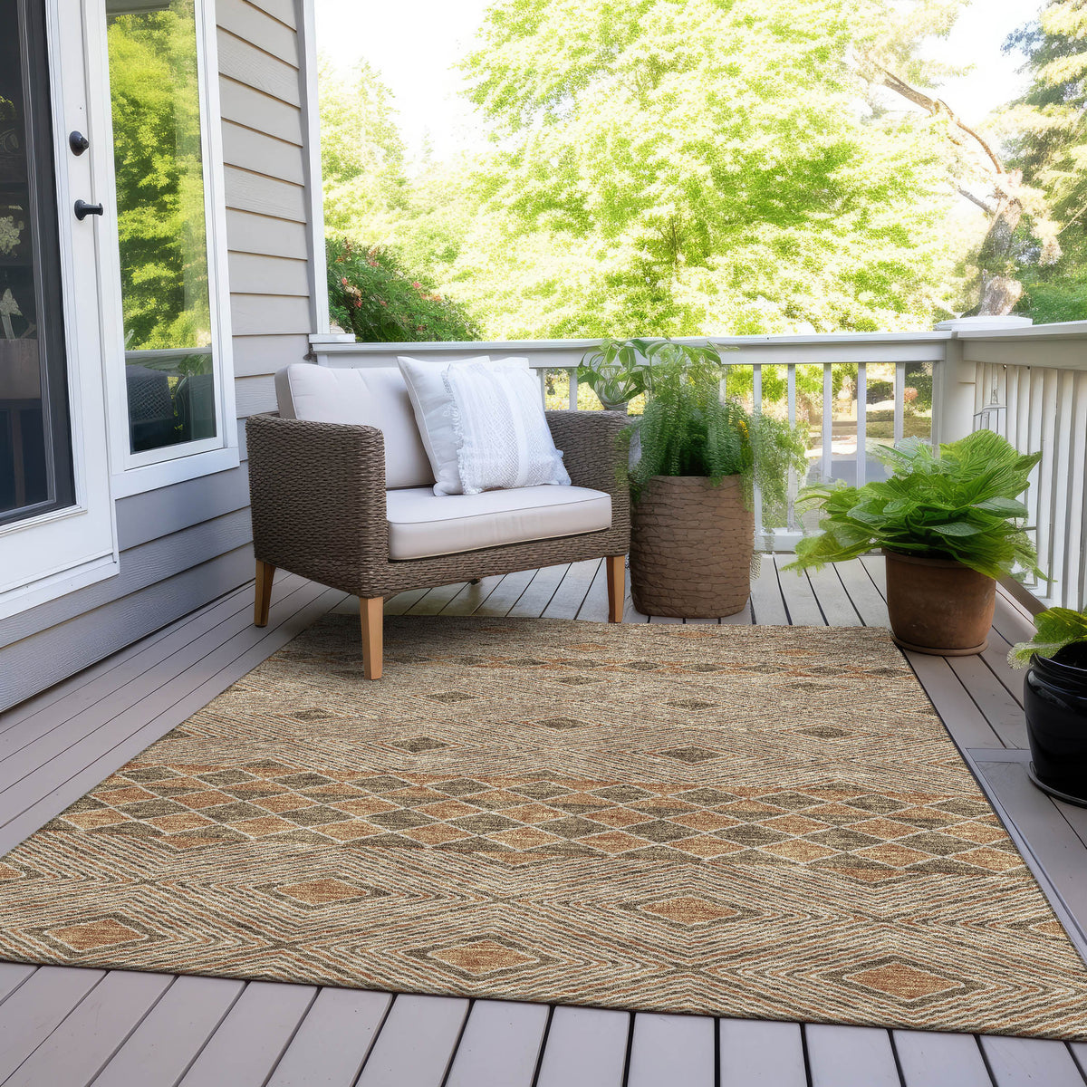 addison chantille acn898 brown rug