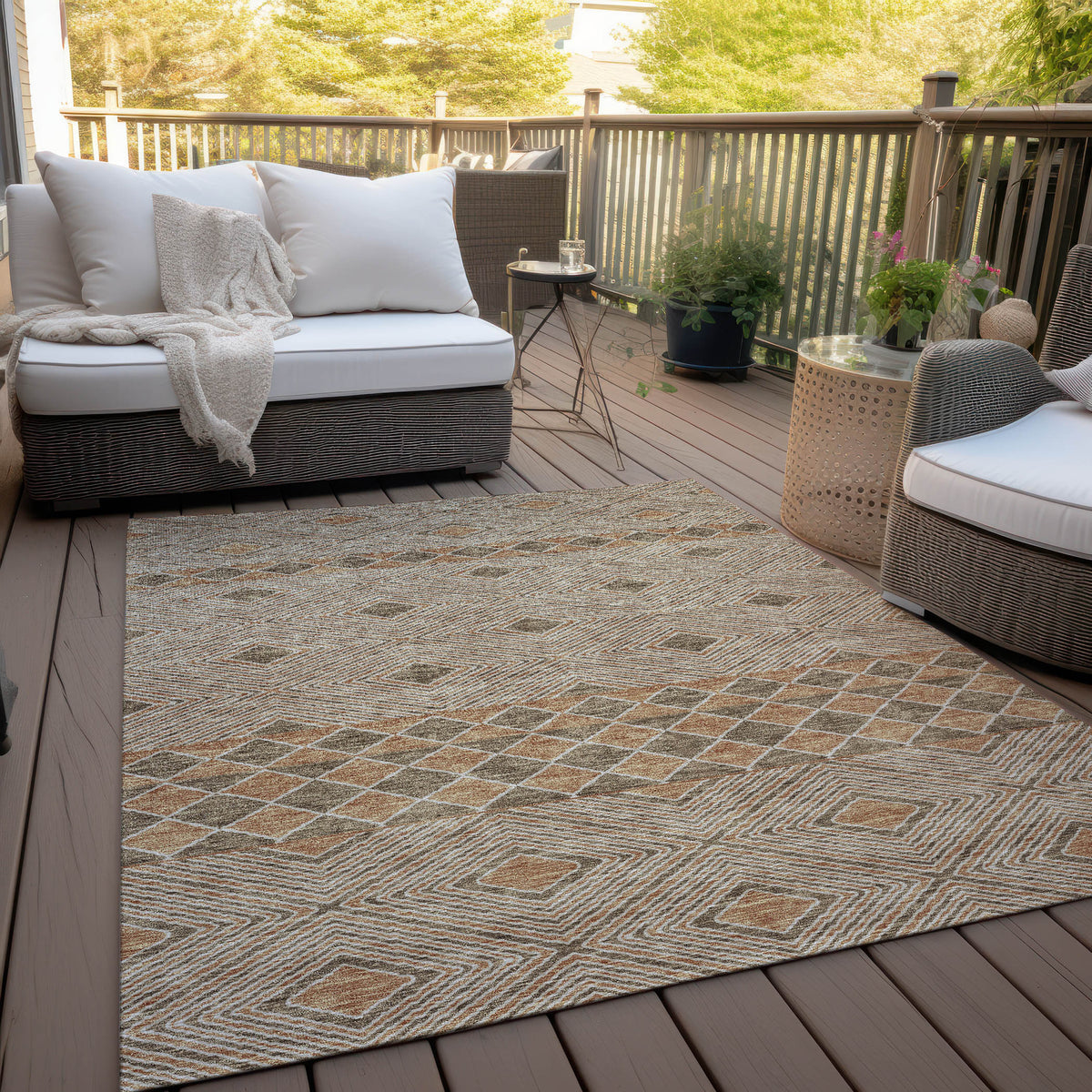 addison chantille acn898 brown rug