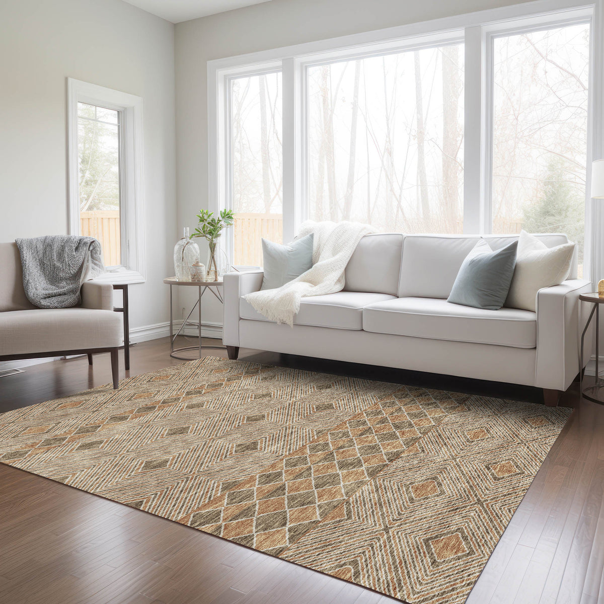 addison chantille acn898 brown rug