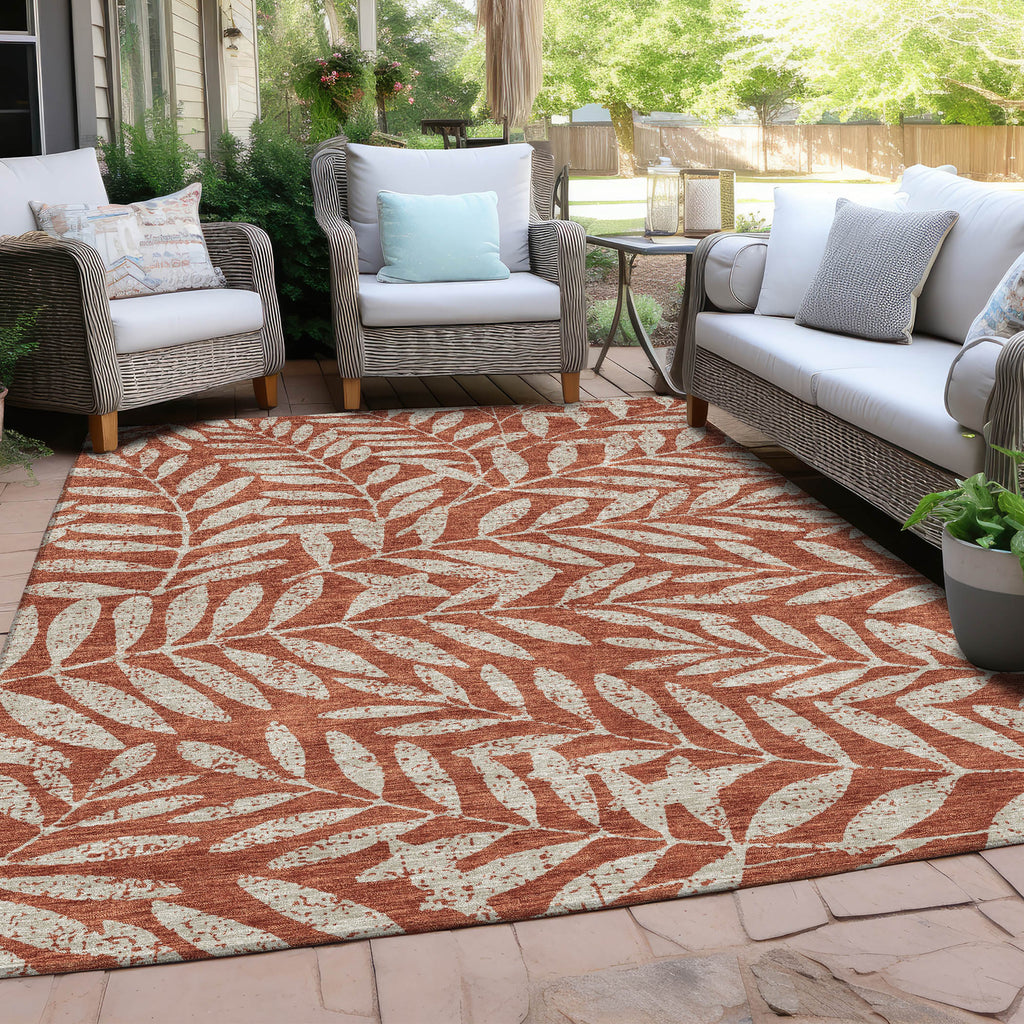 addison chantille acn899 paprika rug