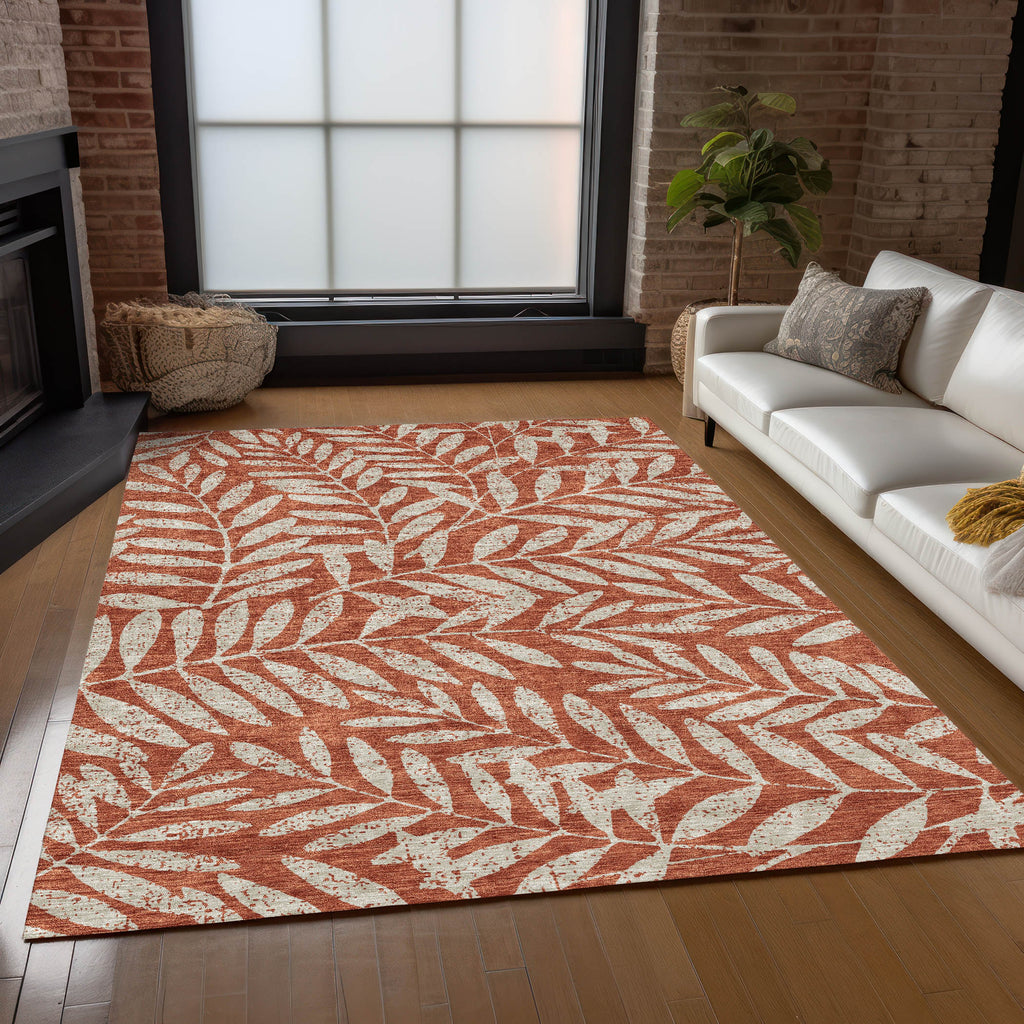 addison chantille acn899 paprika rug