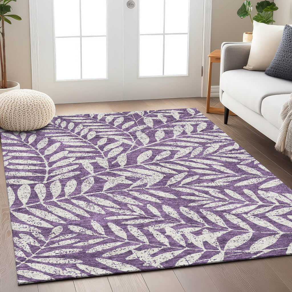 addison chantille acn899 purple rug