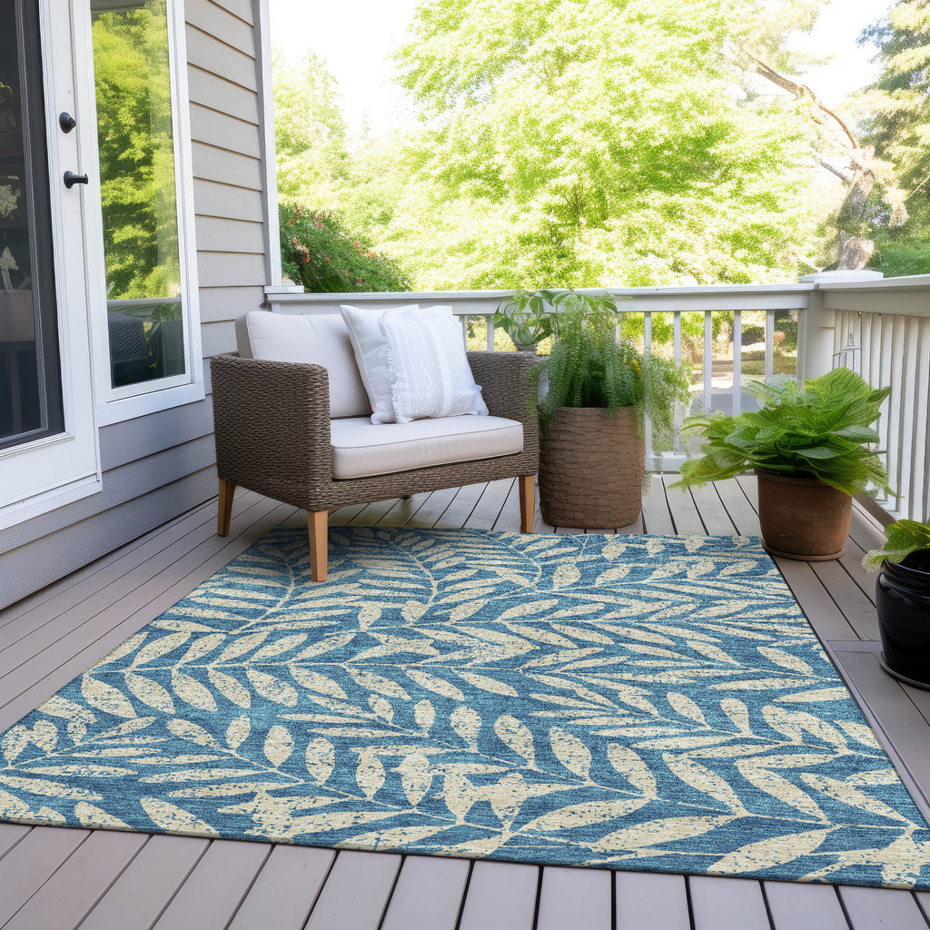 addison chantille acn899 teal rug