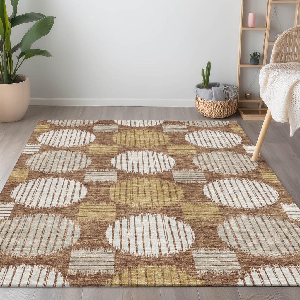 addison chantille acn900 paprika rug