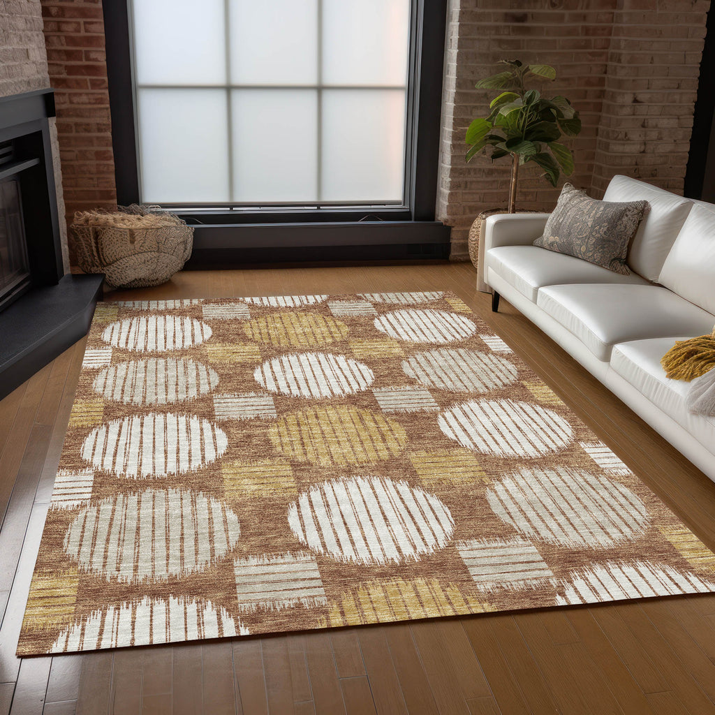 addison chantille acn900 paprika rug