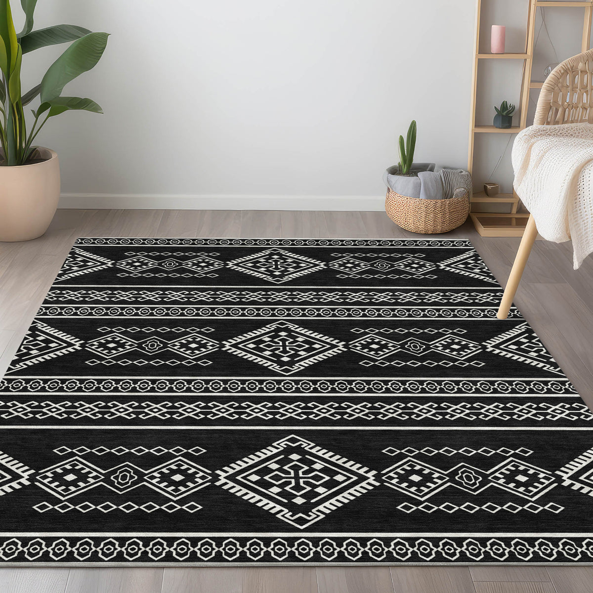 addison chantille acn901 black rug