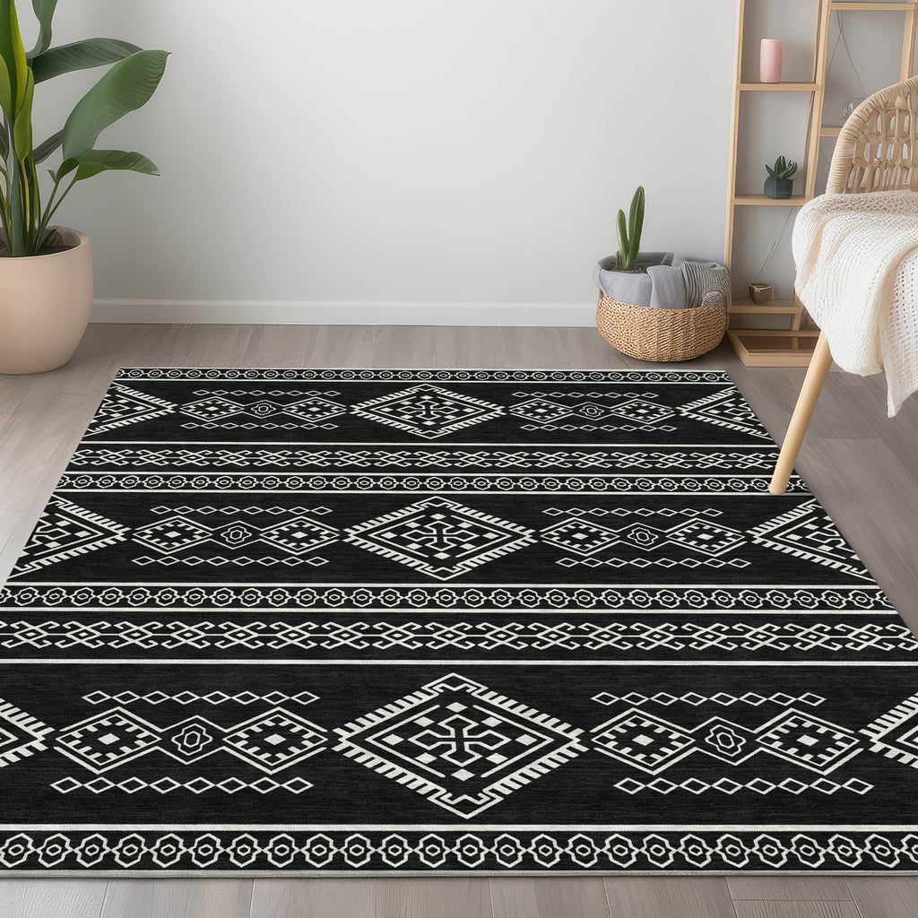 addison chantille acn901 black rug