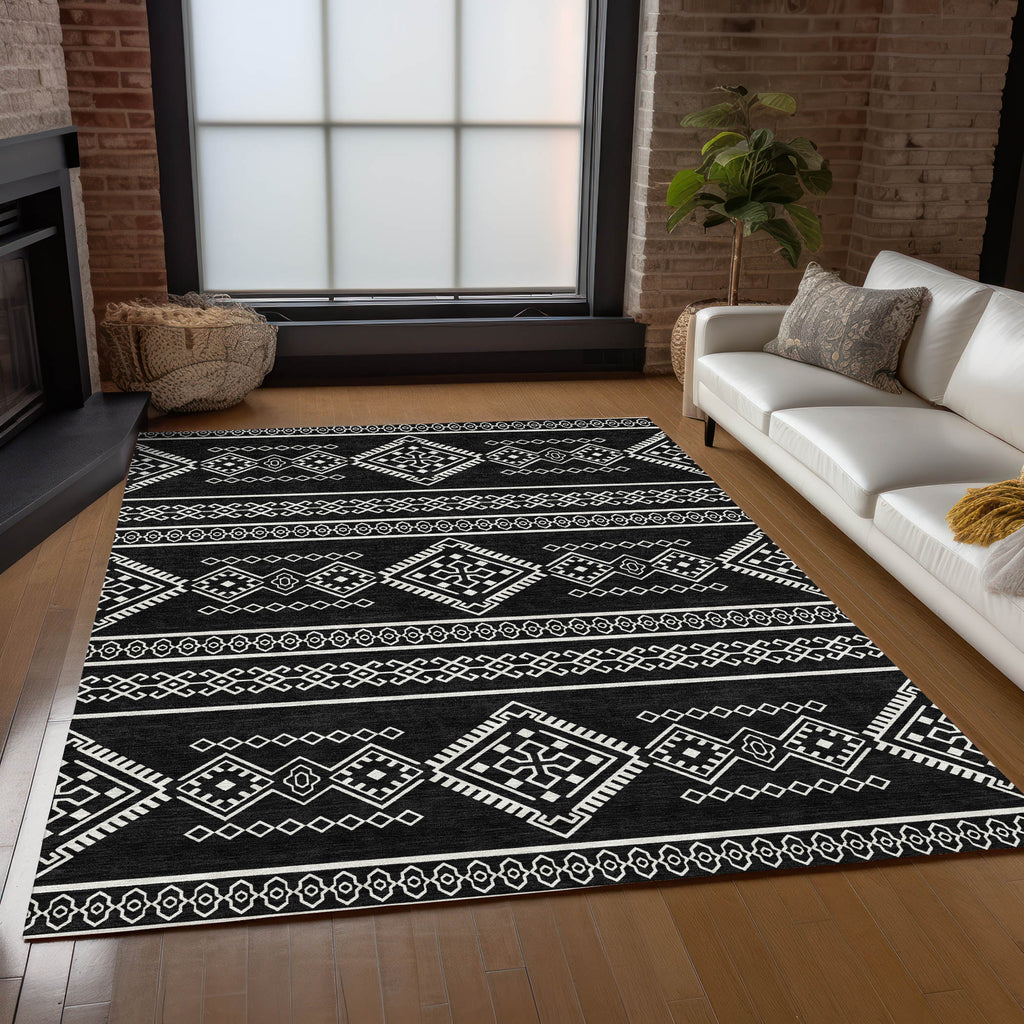 addison chantille acn901 black rug