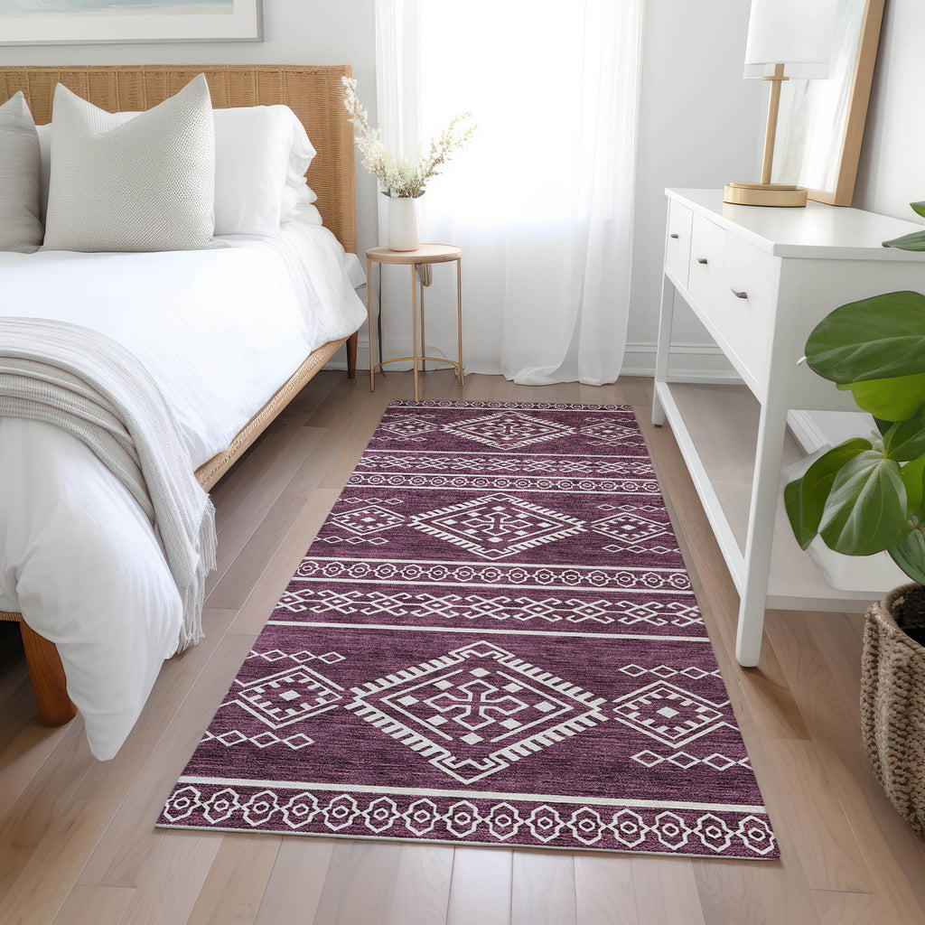 addison chantille acn901 eggplant rug