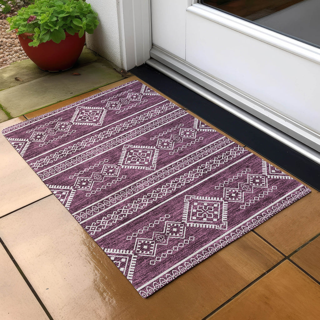 addison chantille acn901 eggplant rug