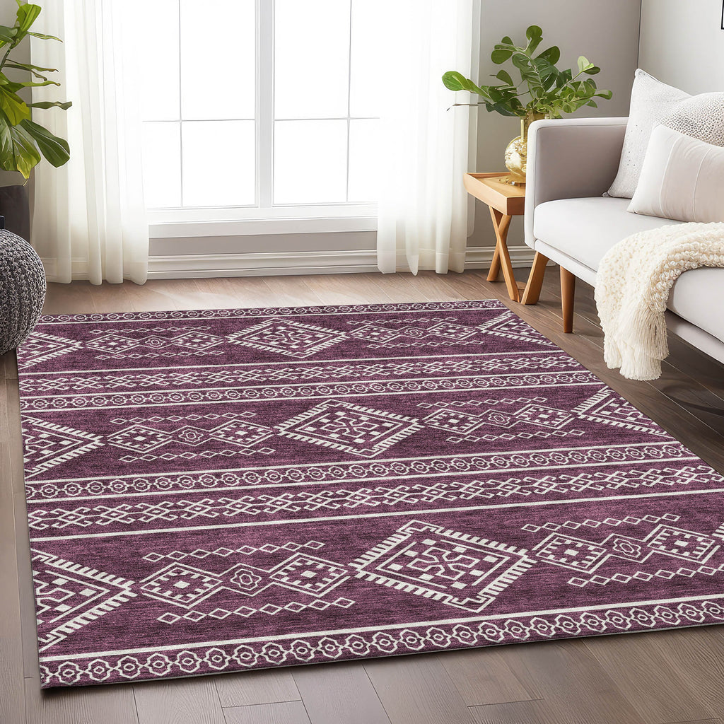 addison chantille acn901 eggplant rug